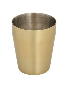 Set cocktail Gold, acciaio inox dorato, elegante, professionale, compatto, 17,6x16,7x19,6 cm