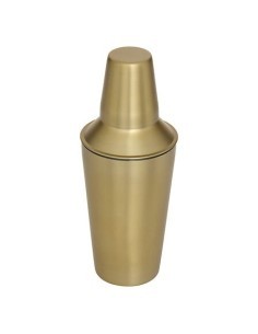 Set cocktail Gold, acciaio inox dorato, elegante, professionale, compatto, 17,6x16,7x19,6 cm