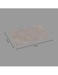 Tovaglietta Maoli 50 x 35 cm bianco e nero