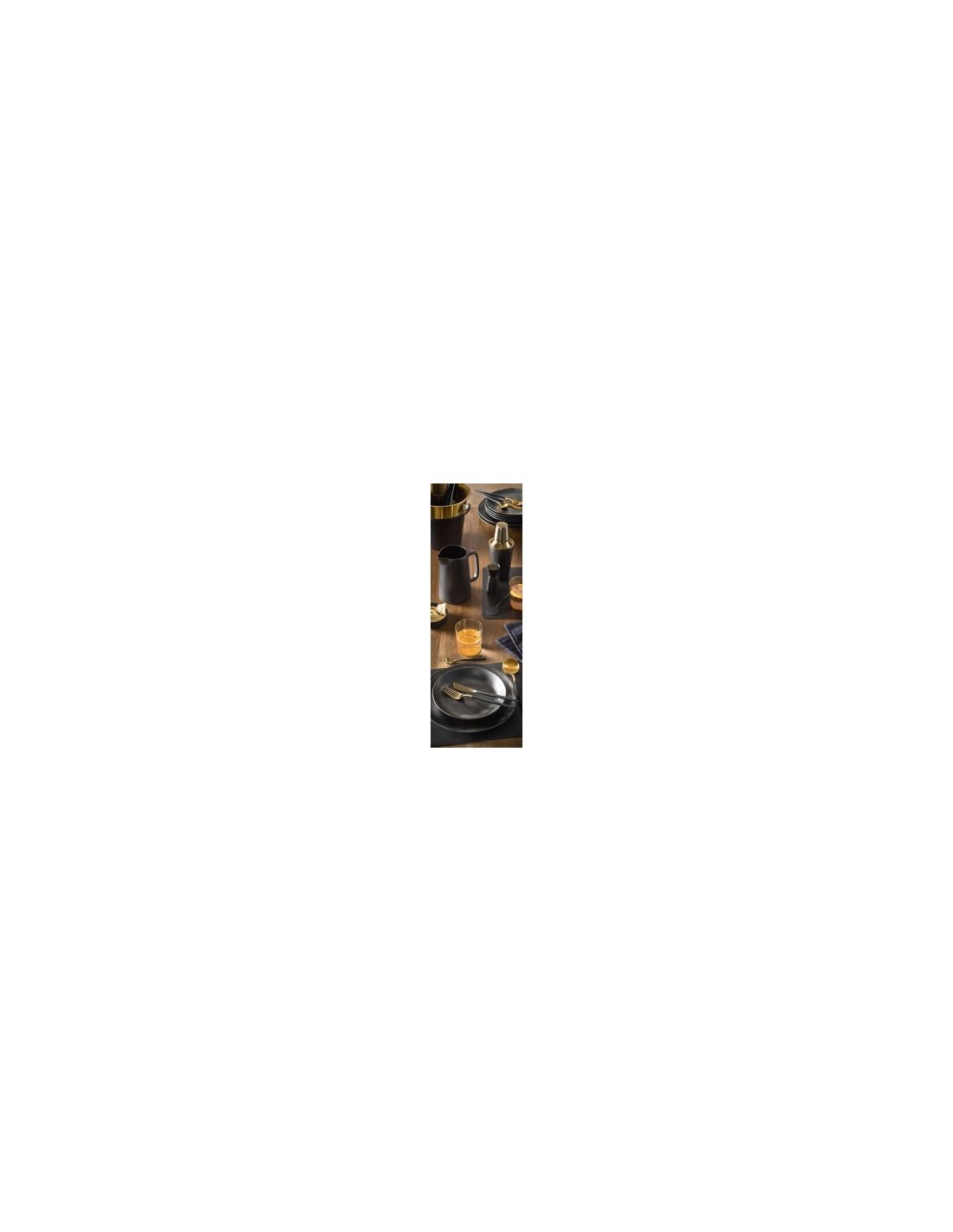 TOVAGLIETTA TENOR EFFETTO PELLE, NERO 45 X 30 CM su TreG Ingrosso
