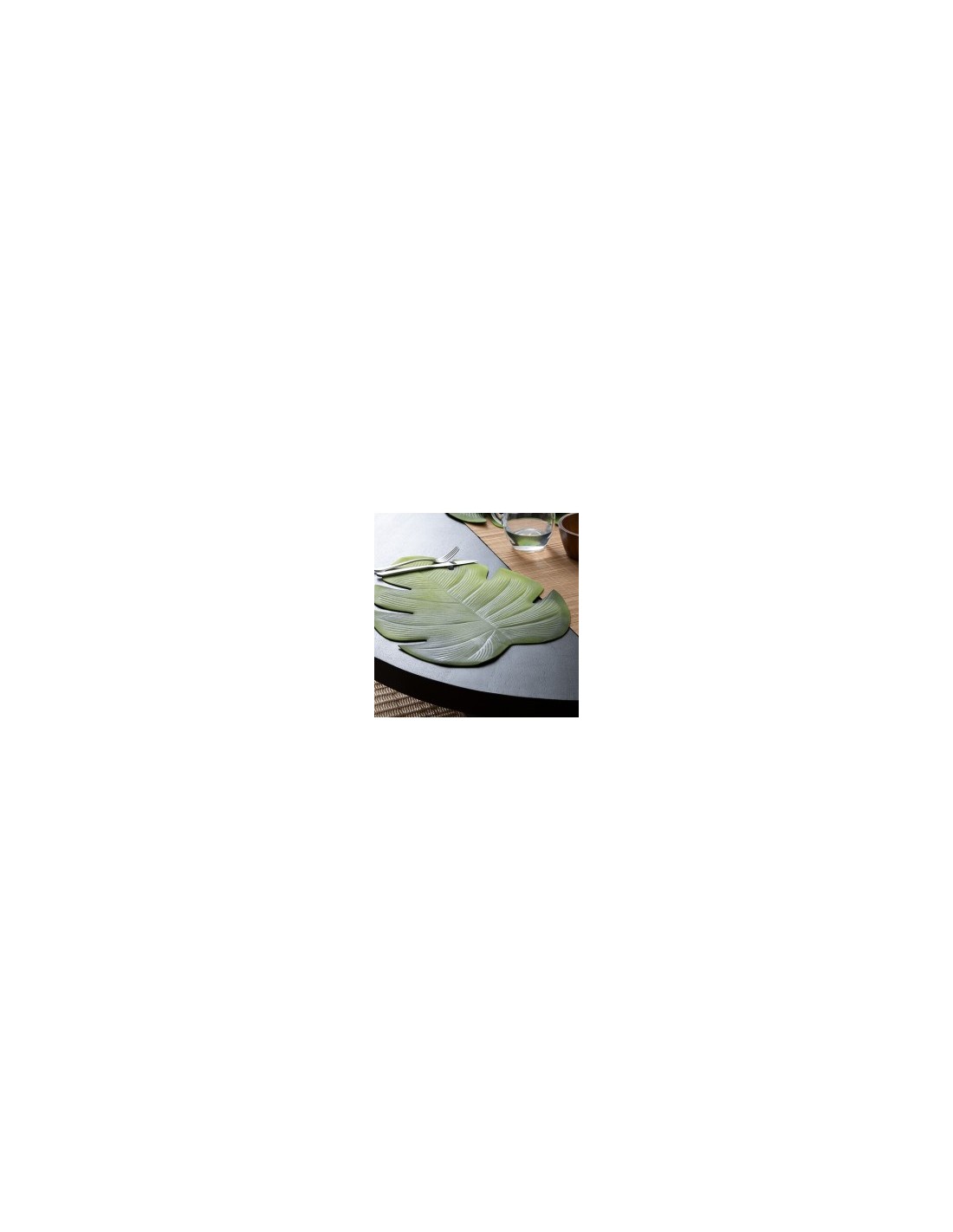 TOVAGLIETTA 160727A FOGLIA 47X38 VERDE su TreG Ingrosso