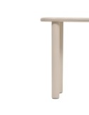 Consolle Olao, L. 100 cm, P. 40 cm, A. 80 cm, pino e MDF avorio