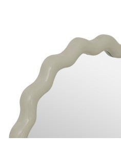 Set 3 specchi rotondi ondulati Judy, plastica, L. 50 cm, P. 1,8 cm, A. 50 cm