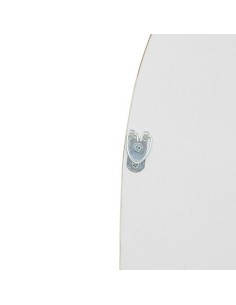 Specchio ad arco Calypso, L. 65,8 cm, P. 1,6 cm, A. 95,8 cm, plastica grigia
