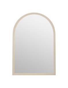 Specchio ad arco Calypso, L. 65,8 cm, P. 1,6 cm, A. 95,8 cm, plastica grigia