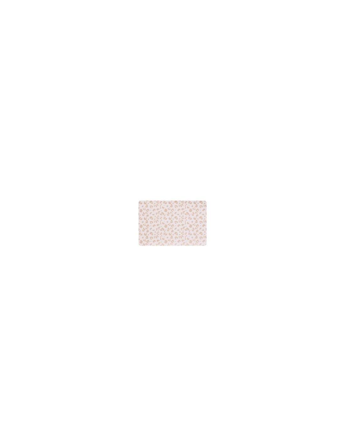 Tovaglietta Leopardi, 45 x 30 cm, PU, Blanc, Moka, Assortita