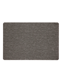 Tovaglietta Ely, 49 x 33 cm, Grigio Scuro, PU, Moderna, Antiscivolo