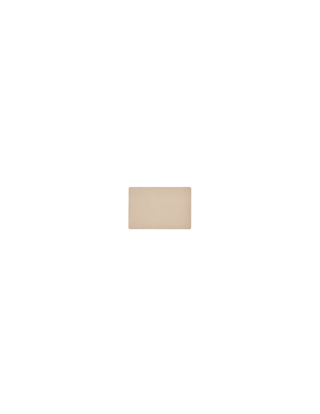 Tovaglietta Ely, 49 x 33 cm, Beige, PU, Elegante, Facile da pulire