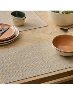 Tovaglietta Ely, 49 x 33 cm, Beige, PU, Elegante, Facile da pulire