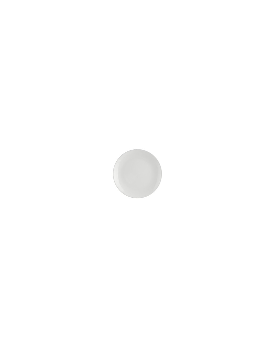 Set di stoviglie 18 pezzi Colorama bianco