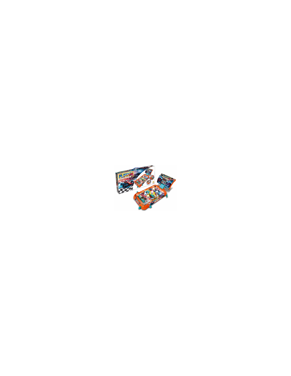 FLIPPER CAR RACE LUCI SUONI E INDICATORE PUNTEGGIO