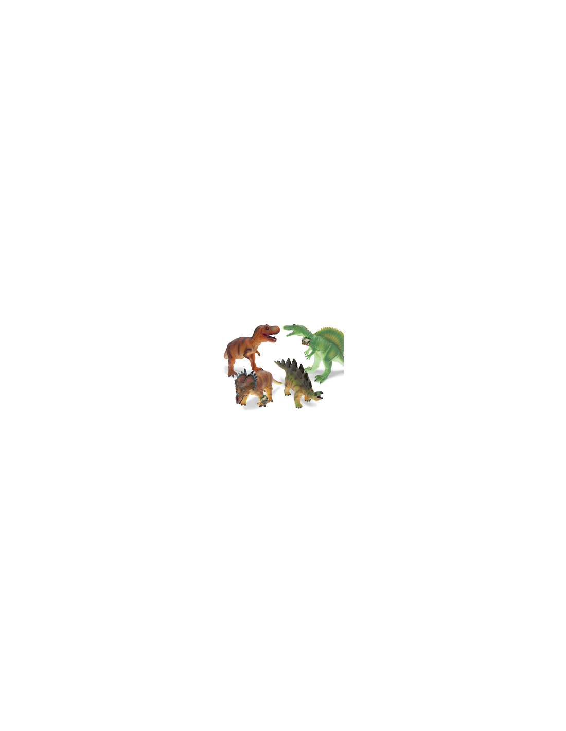 GEO NATURE - DINOSAURI SOFFICI GIGANTI ASSORTITO