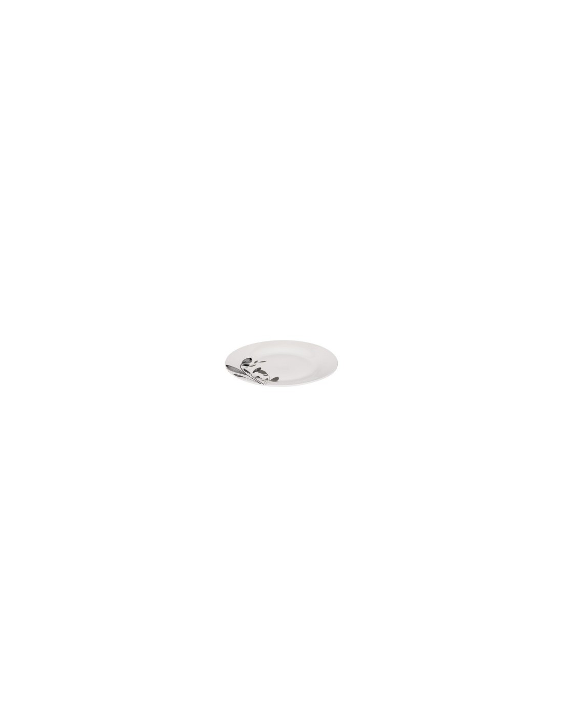 Set di piatti 18 pezzi Lila in porcellana bianco e nero