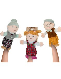 NICE GOOD - MARIONETTA 30CM 6 MODELLI ASSORTITO, GIOCO BAMBINI