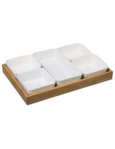 ANTIPASTIERA 173778 6P BAMBOO su TreG Ingrosso