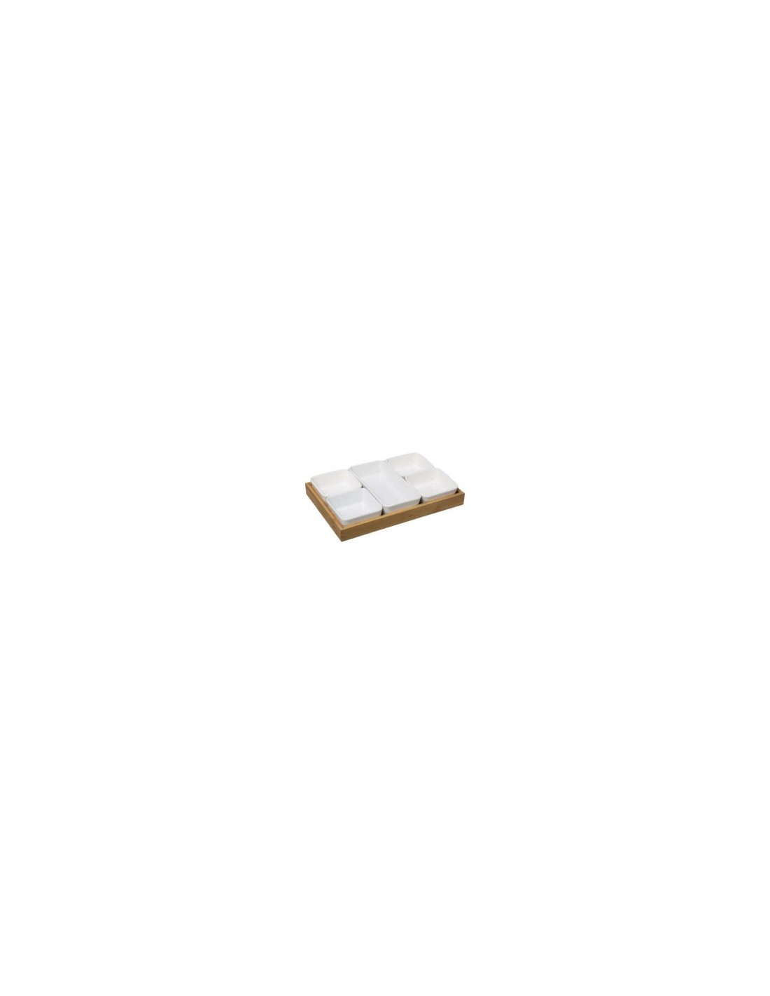 ANTIPASTIERA 173778 6P BAMBOO su TreG Ingrosso