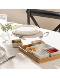 ANTIPASTIERA 173778 6P BAMBOO su TreG Ingrosso