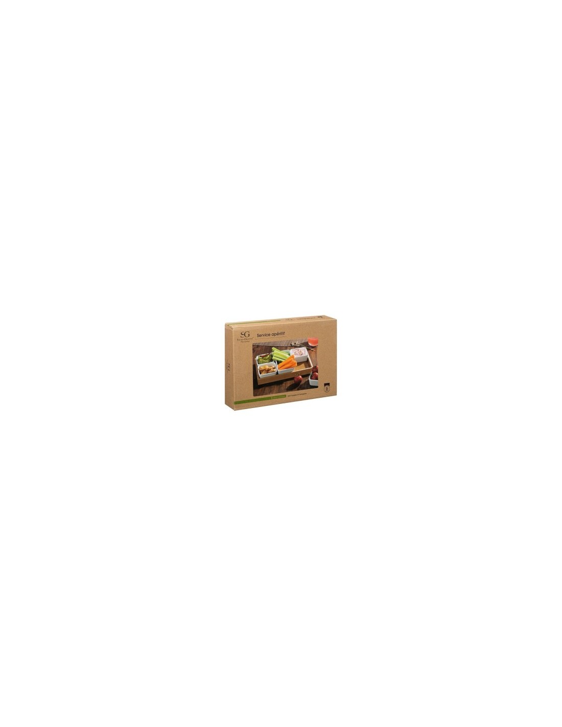 ANTIPASTIERA 173778 6P BAMBOO su TreG Ingrosso