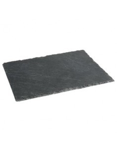 PIATTO DA PORTATA IN ARDESIA 24 X 32 CM su TreG Ingrosso