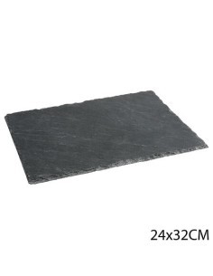 PIATTO DA PORTATA IN ARDESIA 24 X 32 CM su TreG Ingrosso