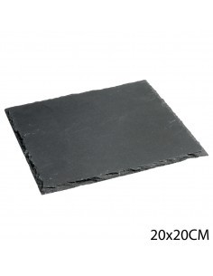 PIATTO ARDESIA 20X20CM su TreG Ingrosso