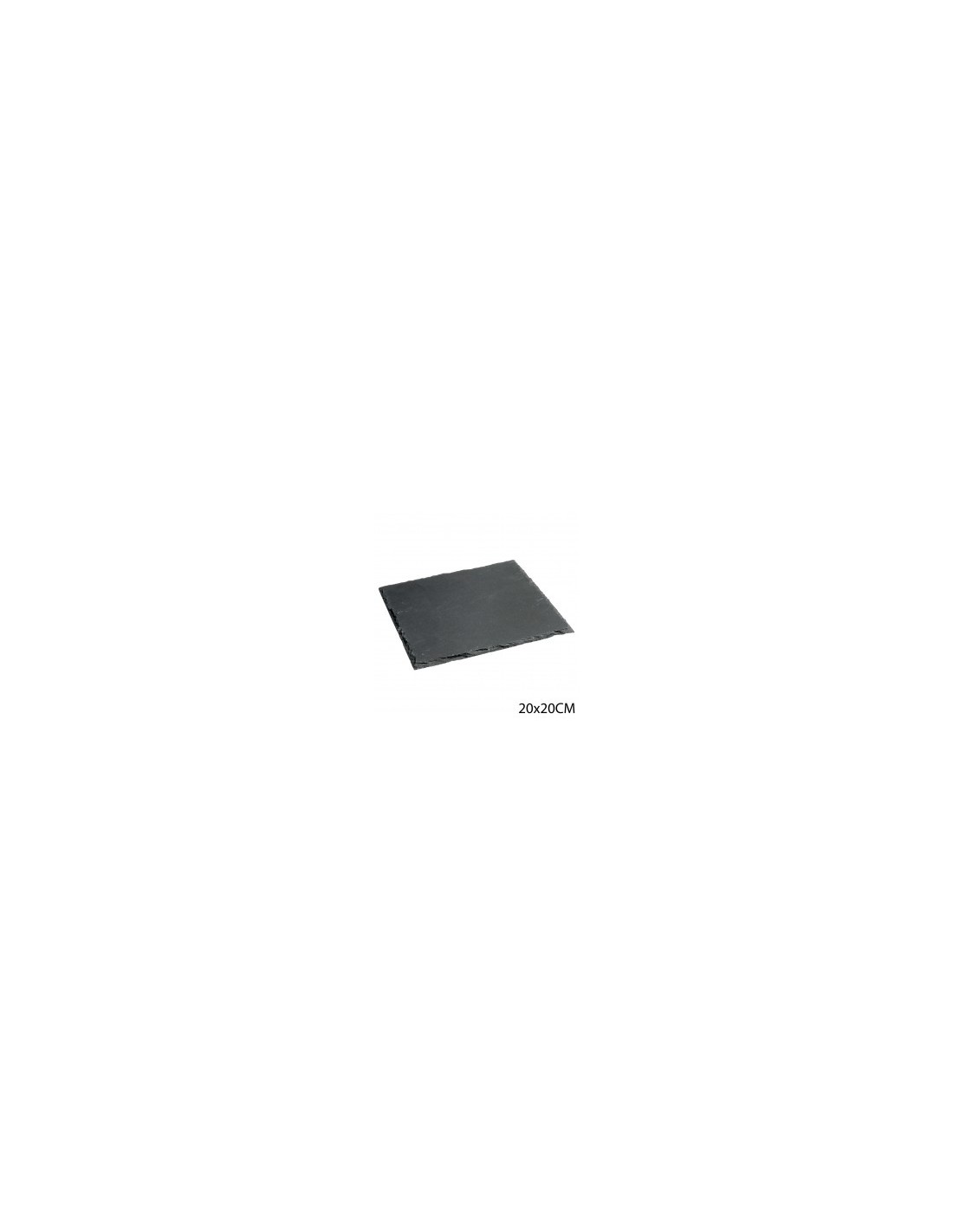 PIATTO ARDESIA 20X20CM su TreG Ingrosso