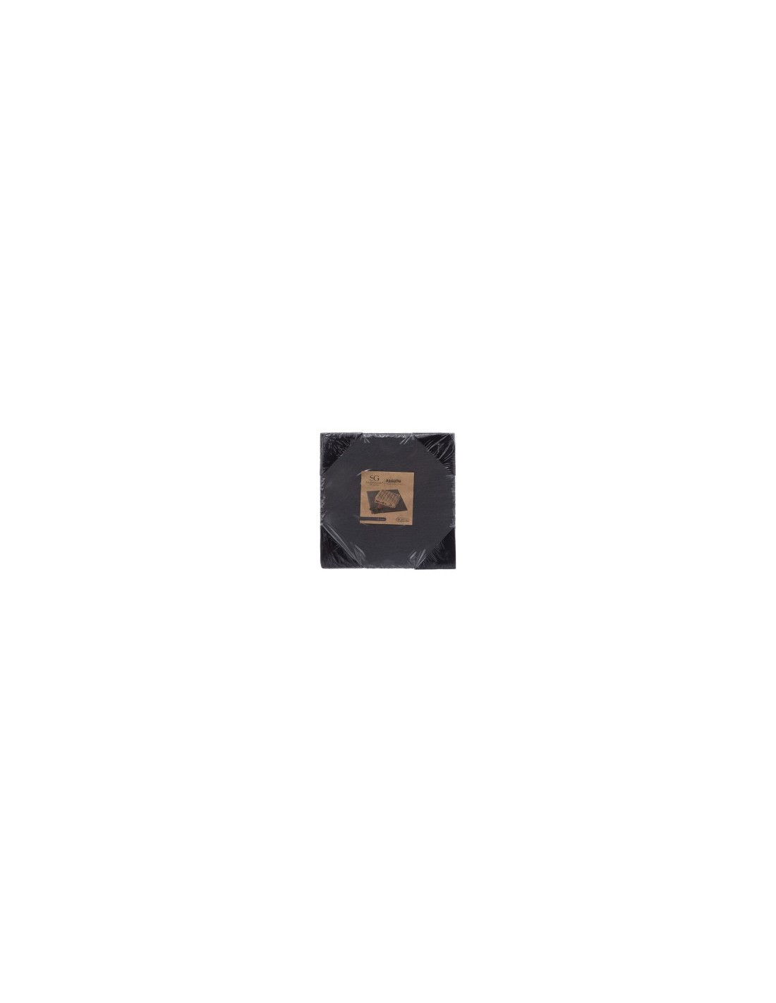 PIATTO ARDESIA 20X20CM su TreG Ingrosso