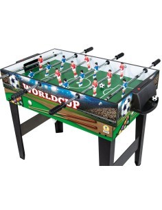 TAVOLO DA GIOCO 4 IN 1 CALCETTO PINGPONG  BILIARDO E HOCKEY CM 96X86X68