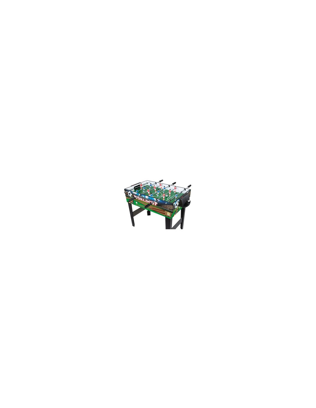 TAVOLO DA GIOCO 4 IN 1 CALCETTO PINGPONG  BILIARDO E HOCKEY CM 96X86X68