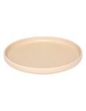 Piatto da dessert Alix diametro 20 cm in gres beige