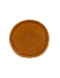Piatto da Dessert Wonja, Ø 21 cm, Ocra, Faience, Collezione Wonja, Stile Etnico