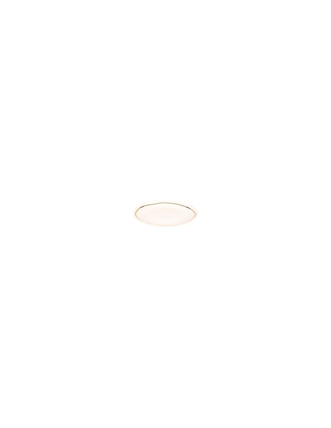 Piatto da Dessert Selena, Ø 18 cm, Bianco, Porcellana, Elegante, Compatto