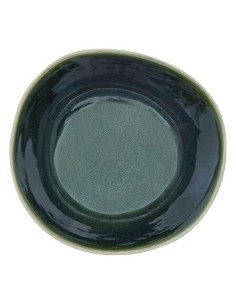 Piatto Fondo Wonja, Ø 19 cm, Verde, Faience, Collezione Wonja, Stile Naturale