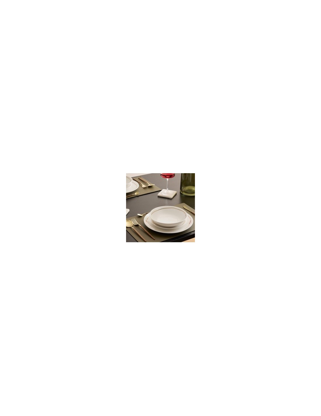 Piatto Fondo Selena, Ø 20 cm, Bianco, Porcellana, Elegante e Versatile