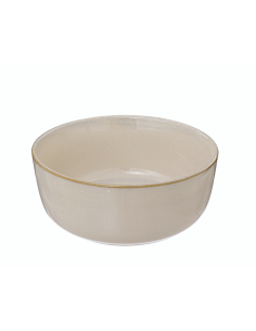 Ciotola, Terre Inconnue, diametro 15 cm, beige, faience, altezza 6,3 cm