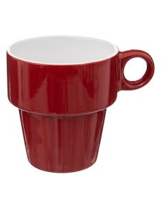 Supporto con 6 mug "Colorama" 26 cl