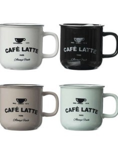Tazza Bistrot 42 cl smalto colori assortiti