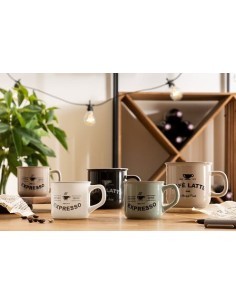 Tazza Bistrot 42 cl smalto colori assortiti