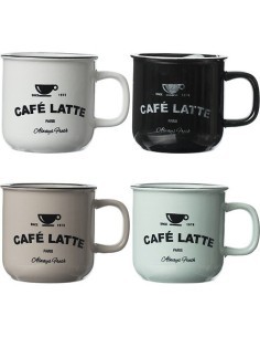 Tazza Bistrot 42 cl smalto colori assortiti