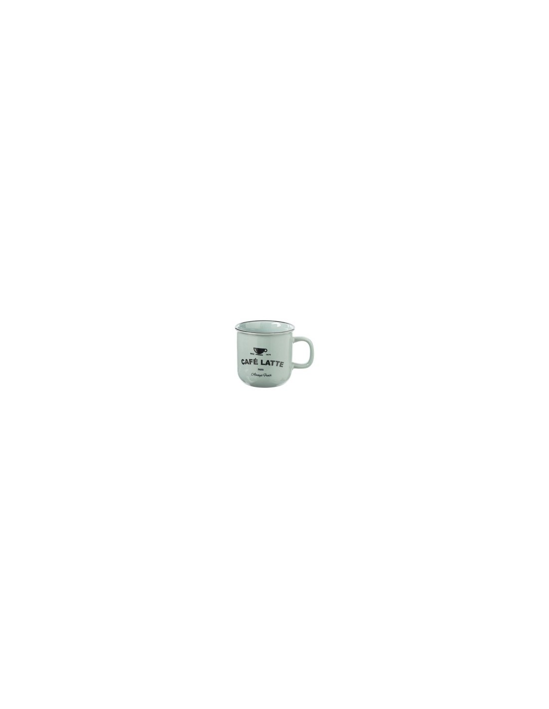 Tazza Bistrot 42 cl smalto colori assortiti