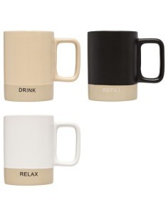 Mug Luca 36 cl in ceramica colori assortiti