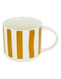 Tazza Chéri 34 cl, newbone assortita, 13,5 x 8 x 9,2 cm, colori rosa verde ocra