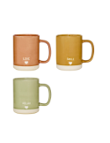 Tazza Relax 42 cl, Newbone assortita, 12 x 8,3 x 10,5 cm, love terracotta mustard