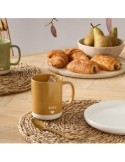 Tazza Relax 42 cl, Newbone assortita, 12 x 8,3 x 10,5 cm, love terracotta mustard