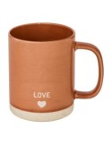 Tazza Relax 42 cl, Newbone assortita, 12 x 8,3 x 10,5 cm, love terracotta mustard