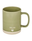 Tazza Relax 42 cl, Newbone assortita, 12 x 8,3 x 10,5 cm, love terracotta mustard