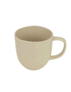 Tazza Wonja 44 cl, Faience crema, 13,7 x 10,2 x 10 cm, collezione Wonja