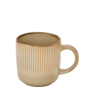 Tazza Chloé 36 cl, Stoneware beige, 12 x 8,8 x 9 cm, collezione Bellissima