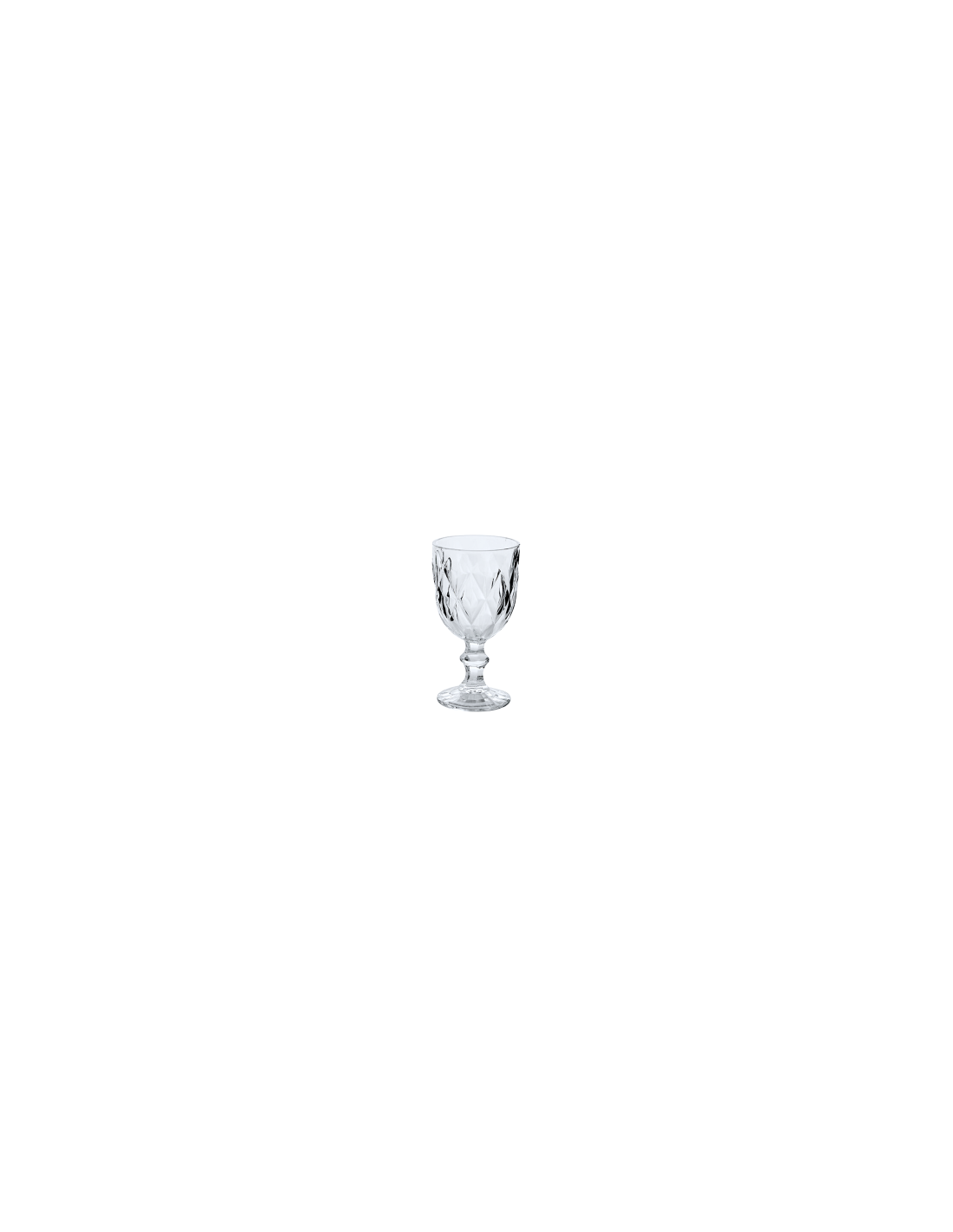 Calice da vino, Lea, 23 cl, vetro trasparente, dimensioni 8x15,2 cm