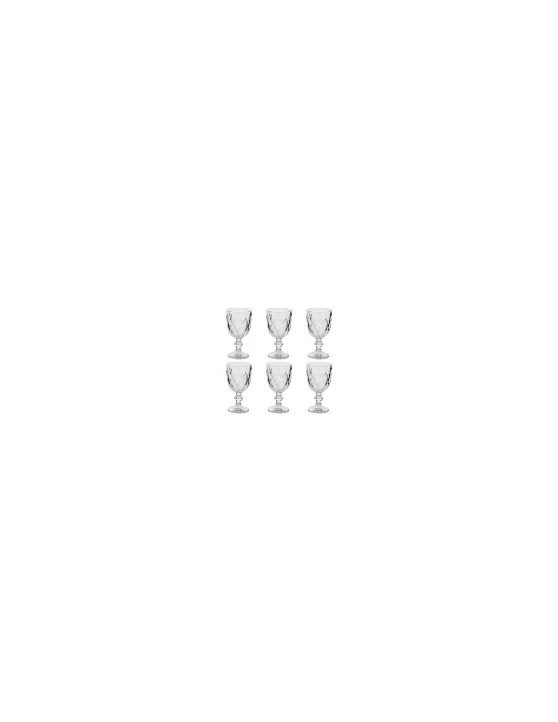 Calice da vino, Lea, 23 cl, vetro trasparente, dimensioni 8x15,2 cm